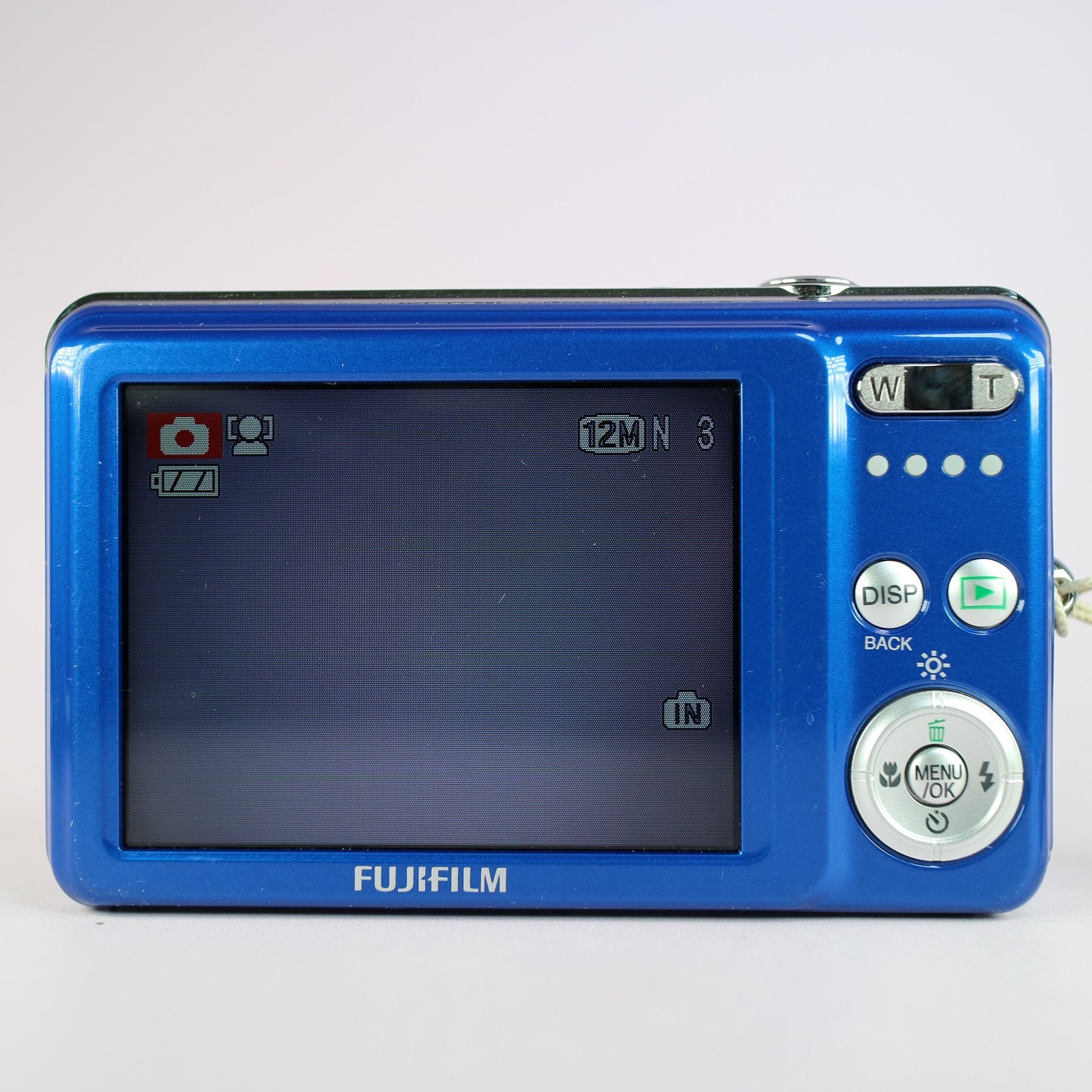 Fujifilm Digital Camera FinePix J30 12.2MP Blue Tested Full Working Set
