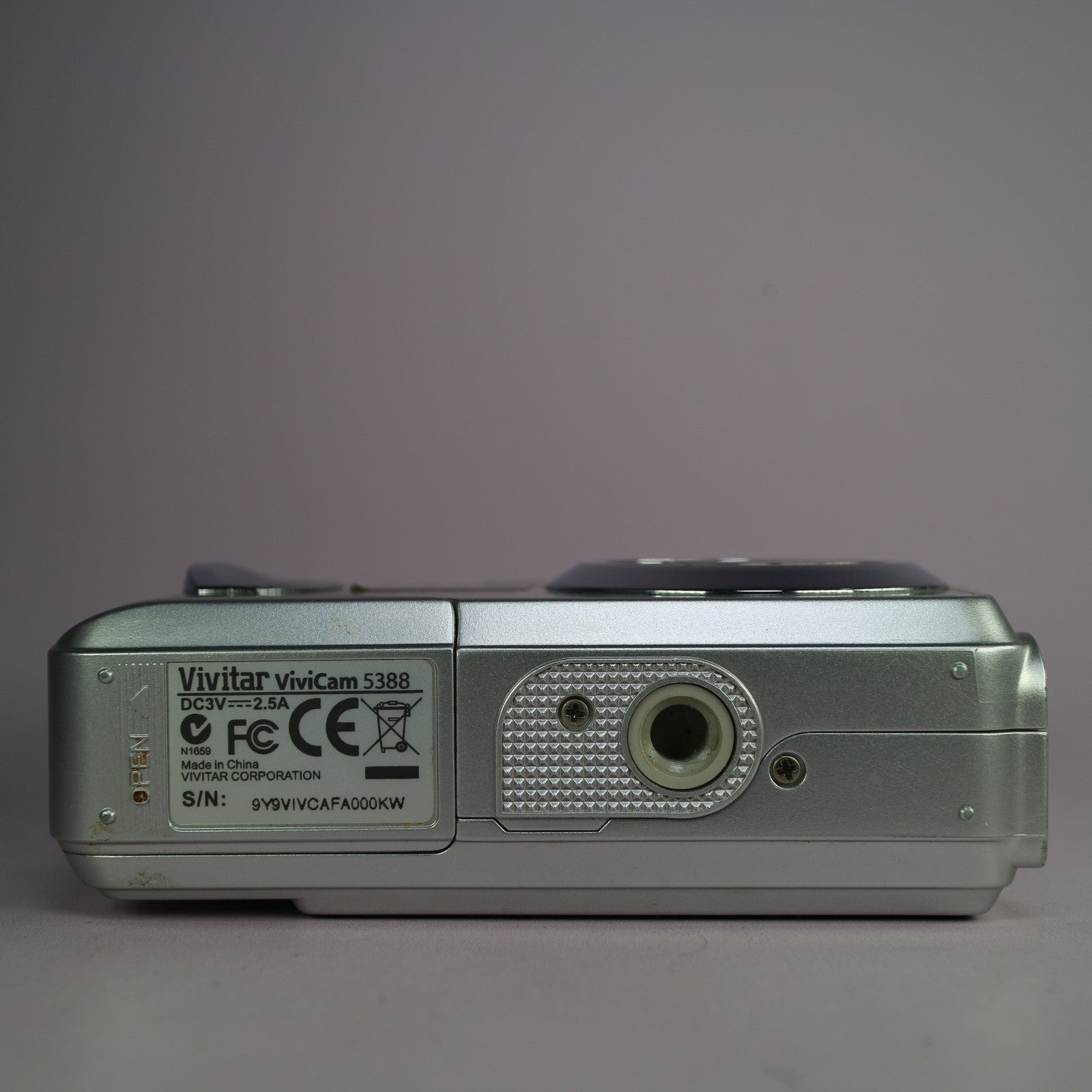 Vivitar Digital Camera Vivicam 5388 5.0MP Silver Tested