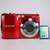 Fujiflm Digital Camera FinePix AV120 12.0MP Red Tested