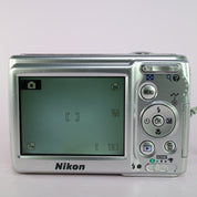 Nikon Digital Camera Coolpix L12 7.1MP Silver Tested