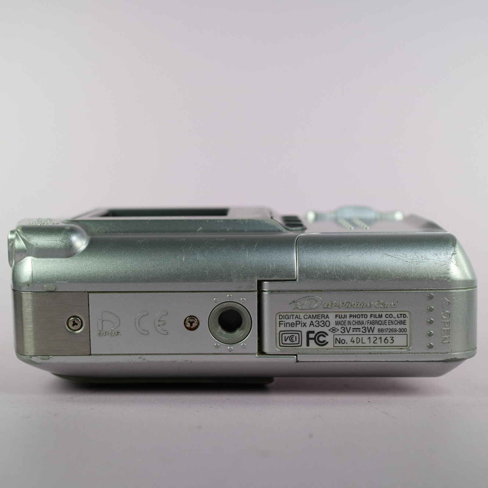 Fujifilm Digital Camera FinePix A330 3.2MP Silver Tested