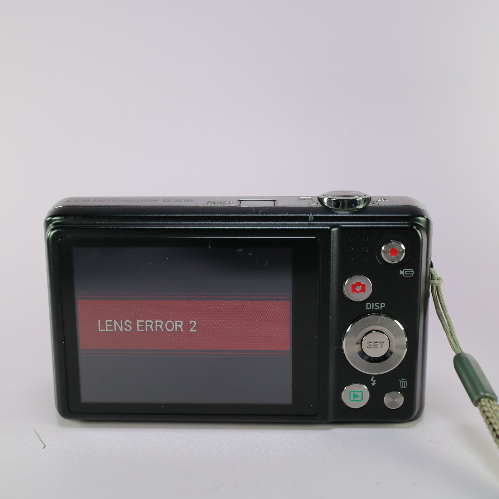 Casio Digital Camera Exilim EX-ZS100 14.1MP Black Tested Full Working Set