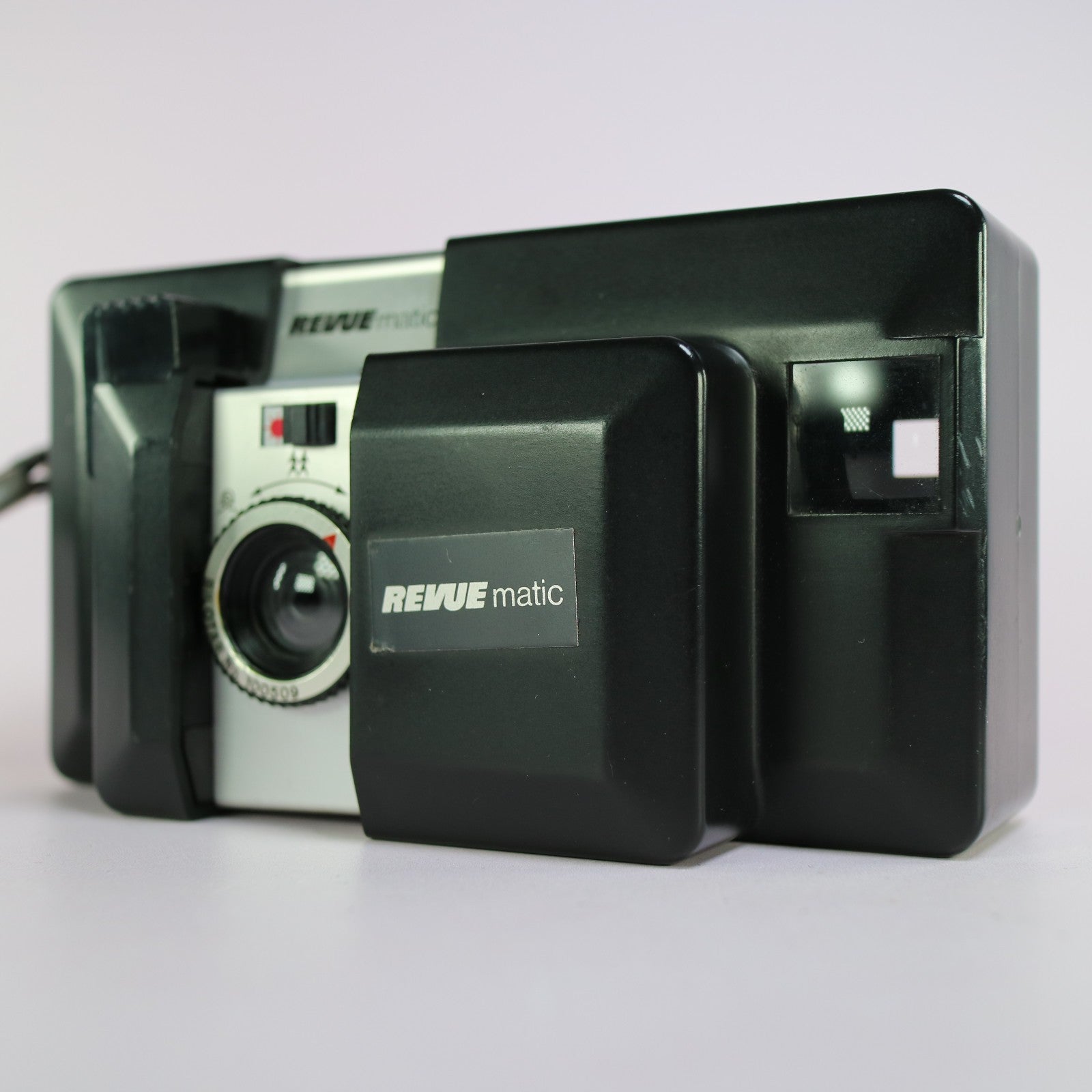 Revue Matic 126S 126mm Film Point and Shoot Camera Black Tested