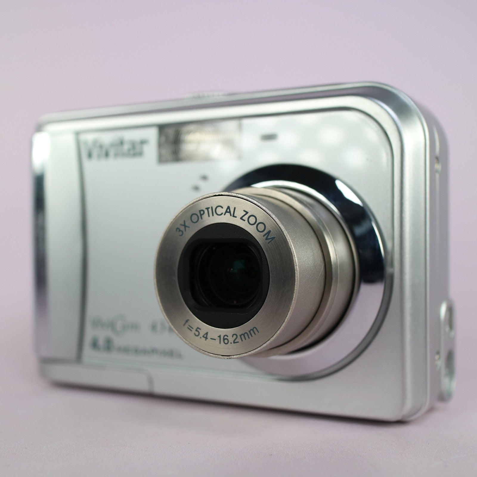 Vivitar Vivicam 4345 4.0MP Compact Digital Camera Silver Tested