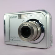 Vivitar Vivicam 4345 4.0MP Compact Digital Camera Silver Tested