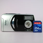 Vivitar Vivicam 4100 4.0MP Compact Digital Camera Black Tested