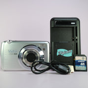 Vivitar Digital Camera Vivicam S529 16.1MP Touch Screen Silver Tested