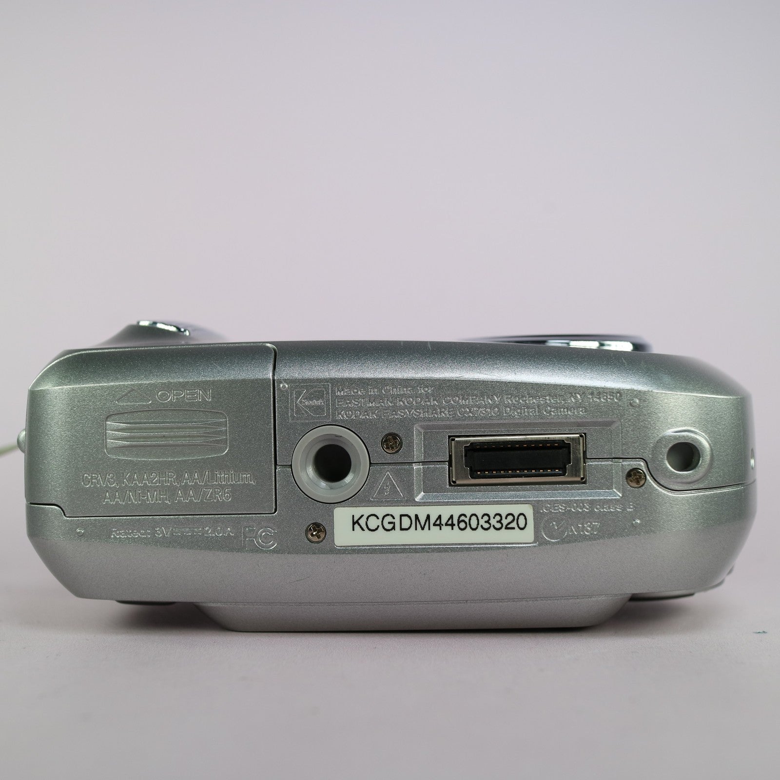 Kodak Digital Camera EasyShare CX7310 3.2MP Silver Tested