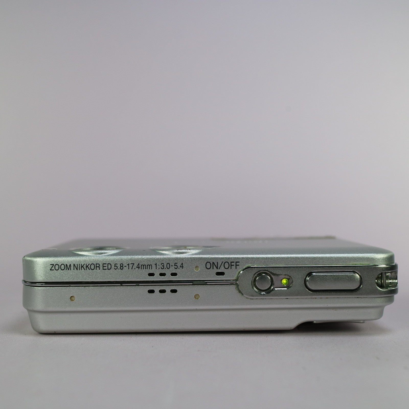 Nikon Digital Camera Coolpix S1 5.1MP Silver Tested Full Working Set