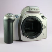 Nikon F55 Kit 35mm Film SLR Camera w/ AF-Nikkor 28-80mm f/3.3-5.6 Silver Tested