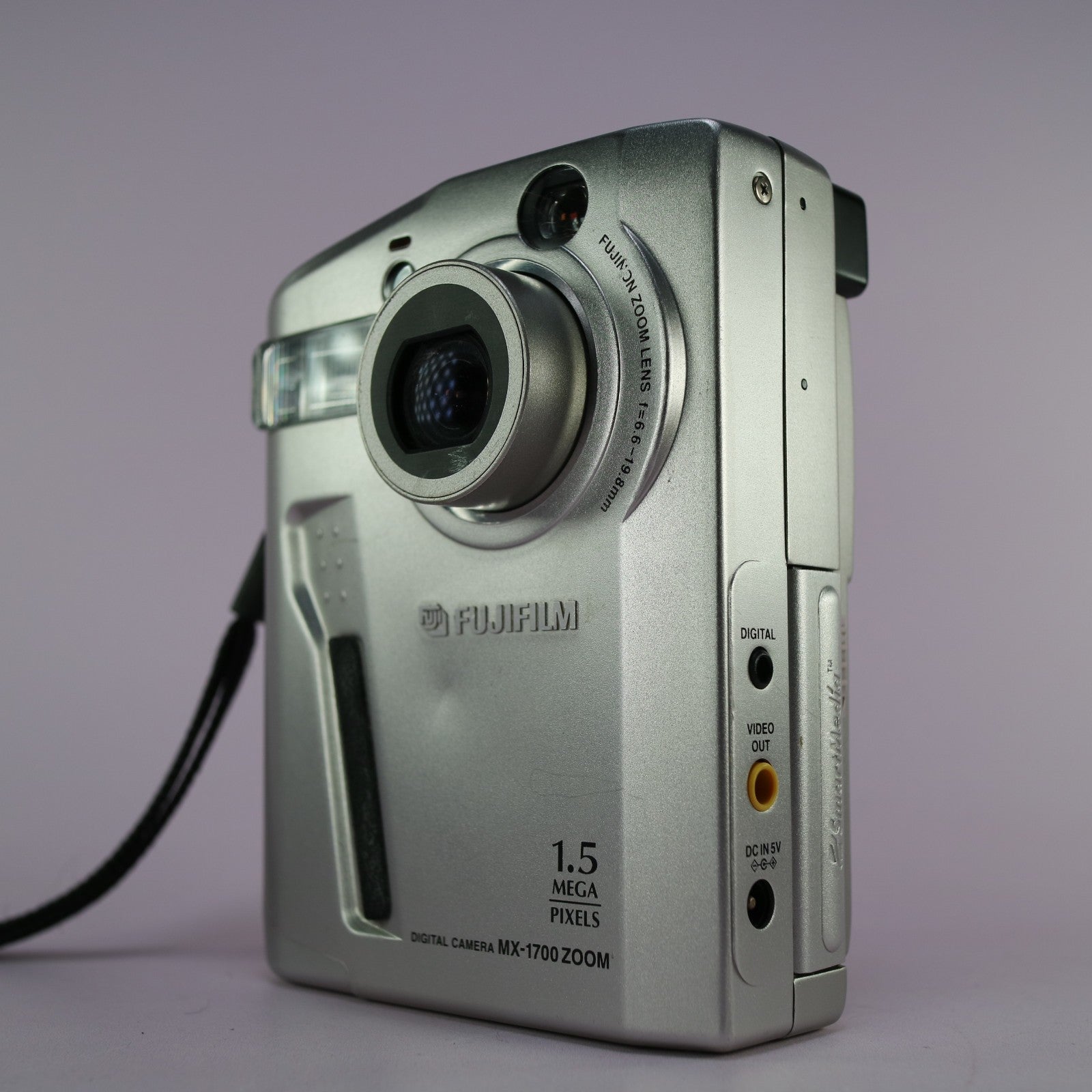 Fujifilm MX-1700 1.5MP Compact Digital Camera Silver Tested With Smartmedia Card