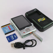 Kodak Digital Camera EasyShare M863 8.2MP Silver Tested Full Working Set
