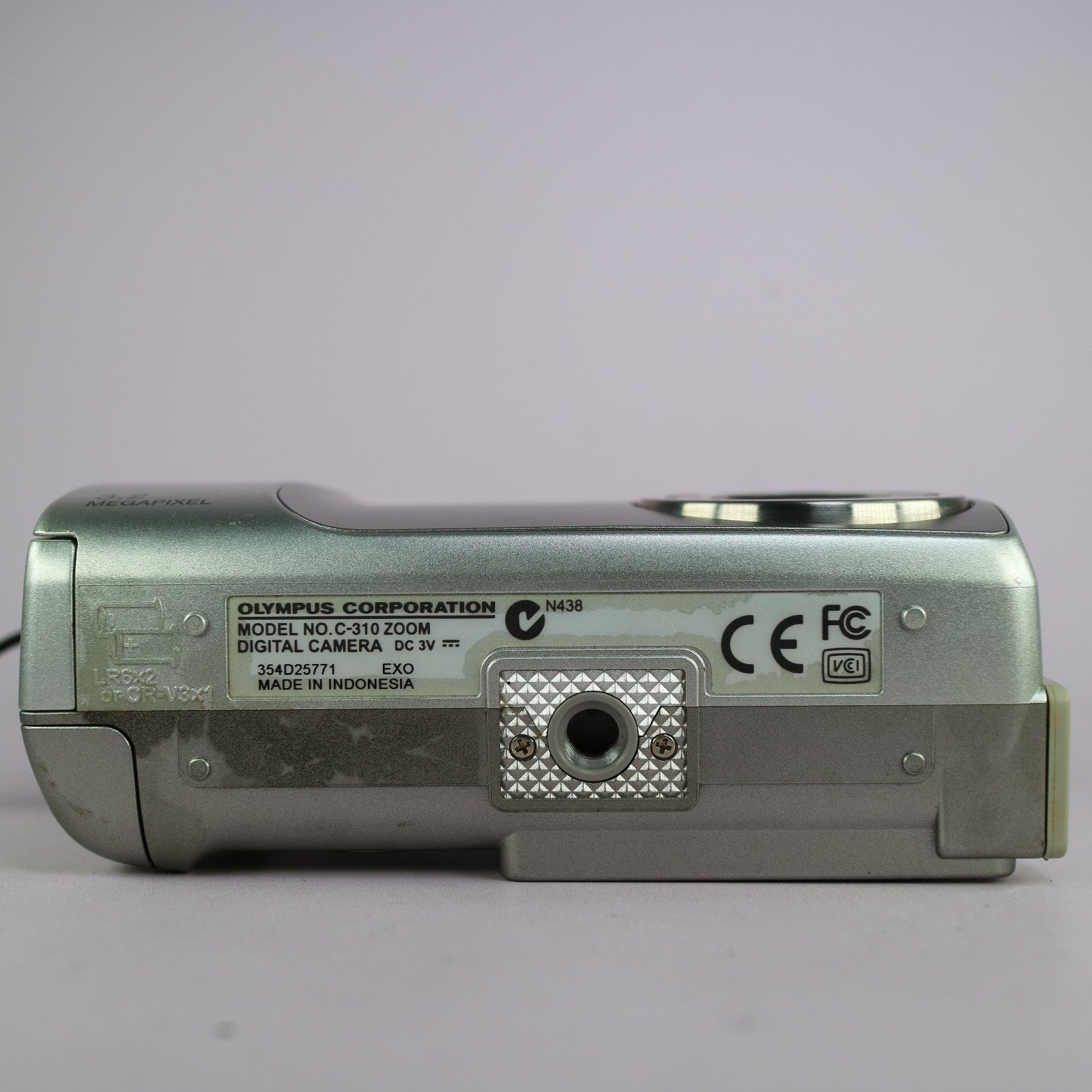 Olympus Digital Camera Camedia C-310 Zoom 3.2MP Silver Tested