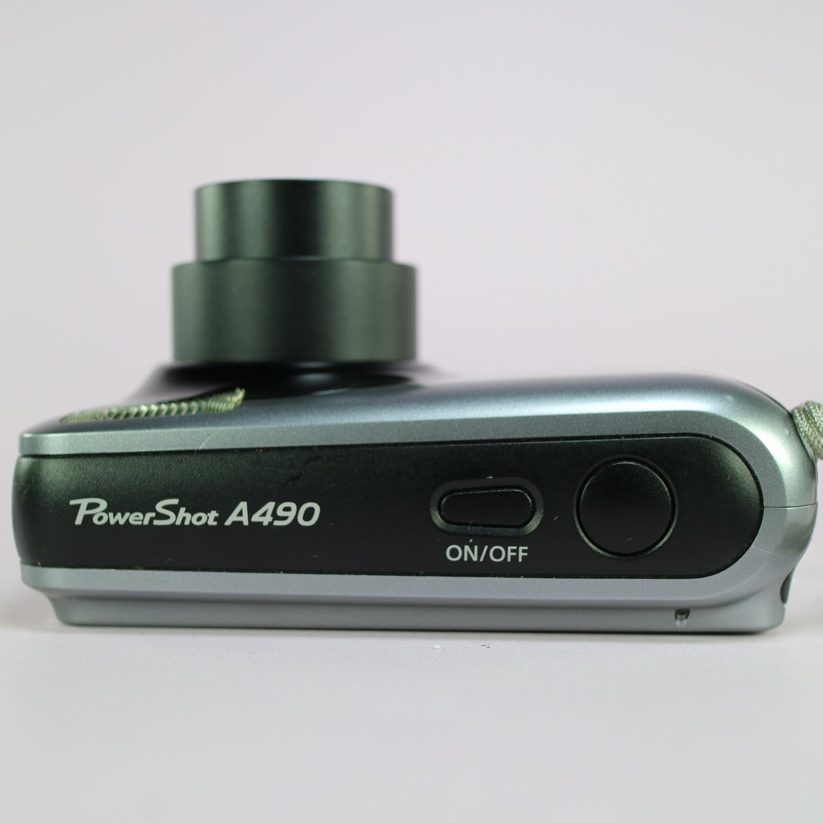 Canon Digital Camera PowerShot A490 10.0MP Silver Tested