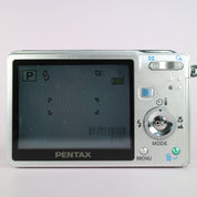 Pentax Digital Camera Optio S7 7.0MP Silver Tested Full Working Set