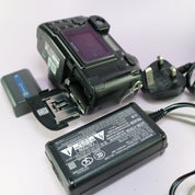Sony Cybershot DSC-S85 4.1MP Compact Digital Camera Black Tested Full Set