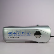 Olympus Camedia C-170 4.0MP Compact Digital Camera Silver Tested