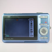 Casio Digital Camera Exilim EX-Z77 7.2MP Blue Tested With Full Working Set