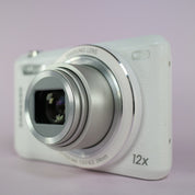 Samsung WiFi Digital Camera WB36F 16.2MP White Tested Full Working Set