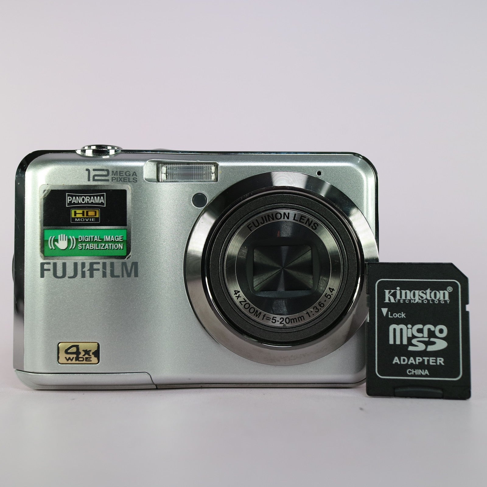 Fujifilm Digital Camera FinePix AX245w 10.2MP Silver Tested