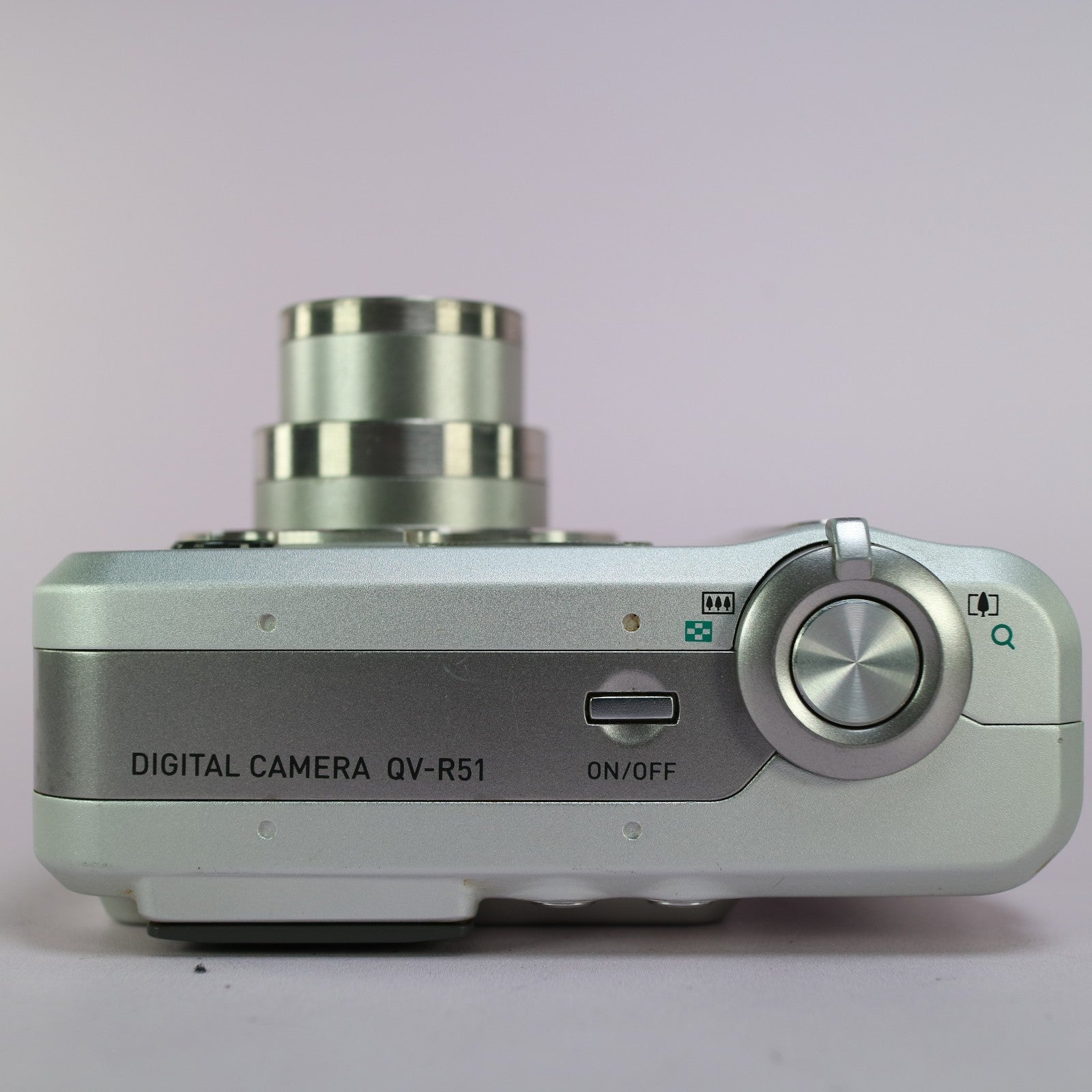 Casio Digital Camera Exilim QV-R51 5.0MP Silver Tested