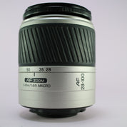 Minolta AF 28-100mm f/3.5-5.6 D Zoom Lens Minolta / Sony Mount w/ Lens Hood