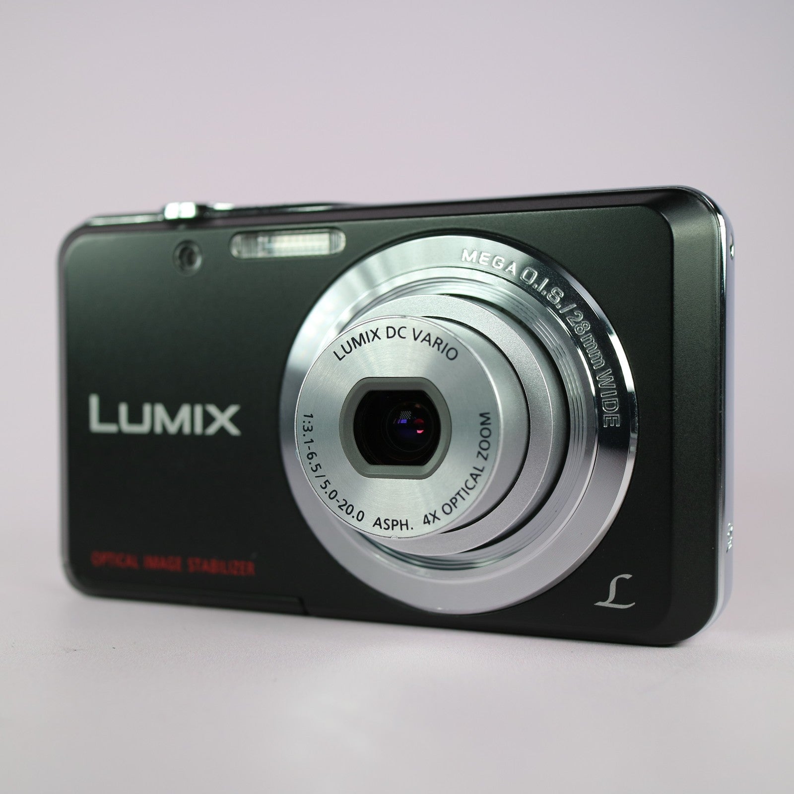 Panasonic Digital Camera Lumix DMC-FS28 14.1MP Black Tested Full Working Set