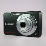 Panasonic Digital Camera Lumix DMC-FS28 14.1MP Black Tested Full Working Set