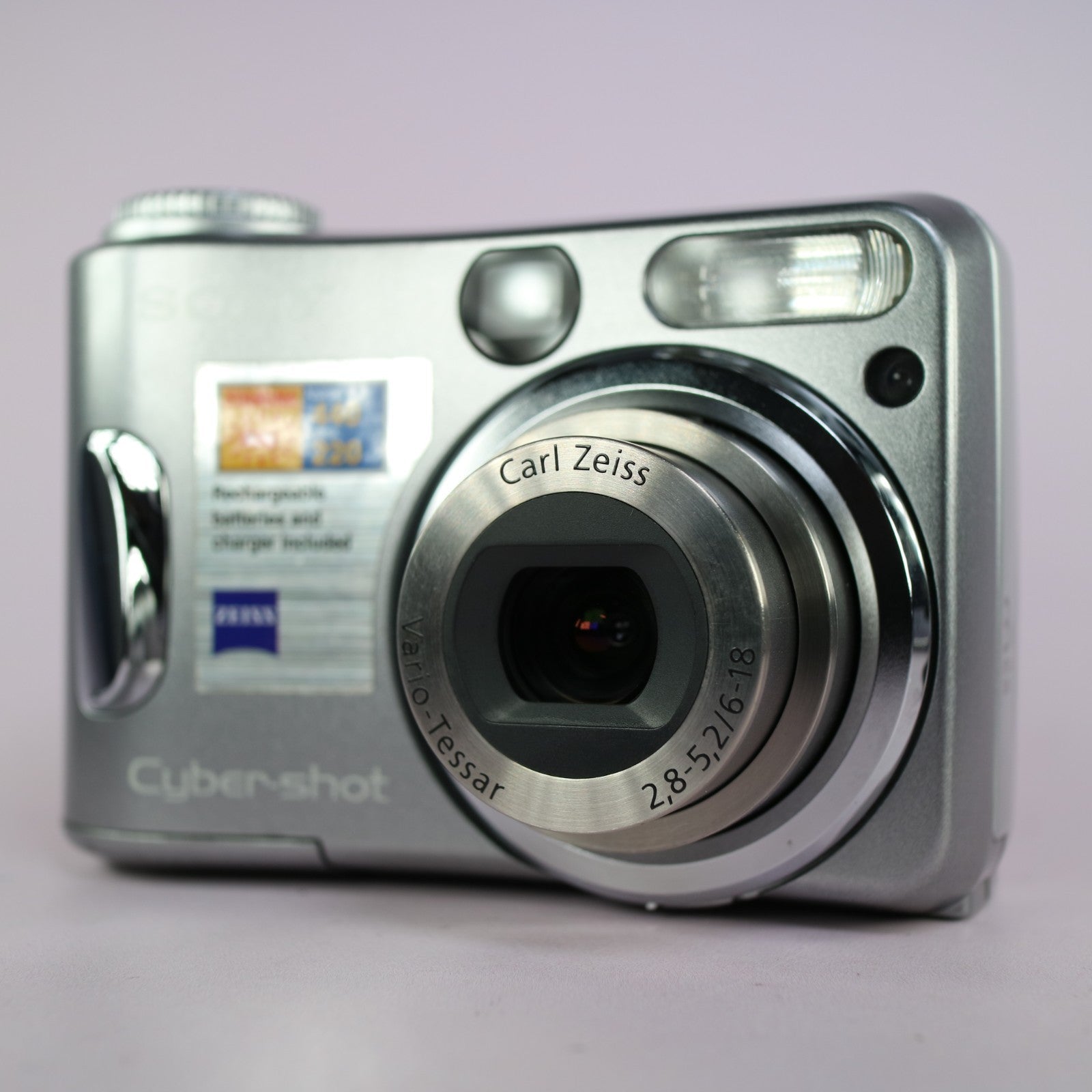 Sony Digital Camera Cybershot DSC-S80 4.1MP Silver Tested