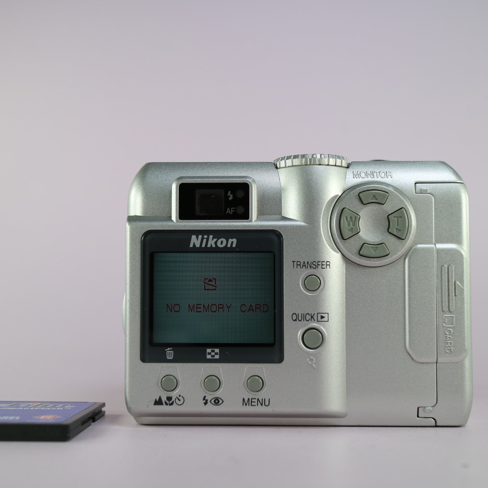 Nikon Digital Camera Coolpix 775 2.1MP Silver Tested