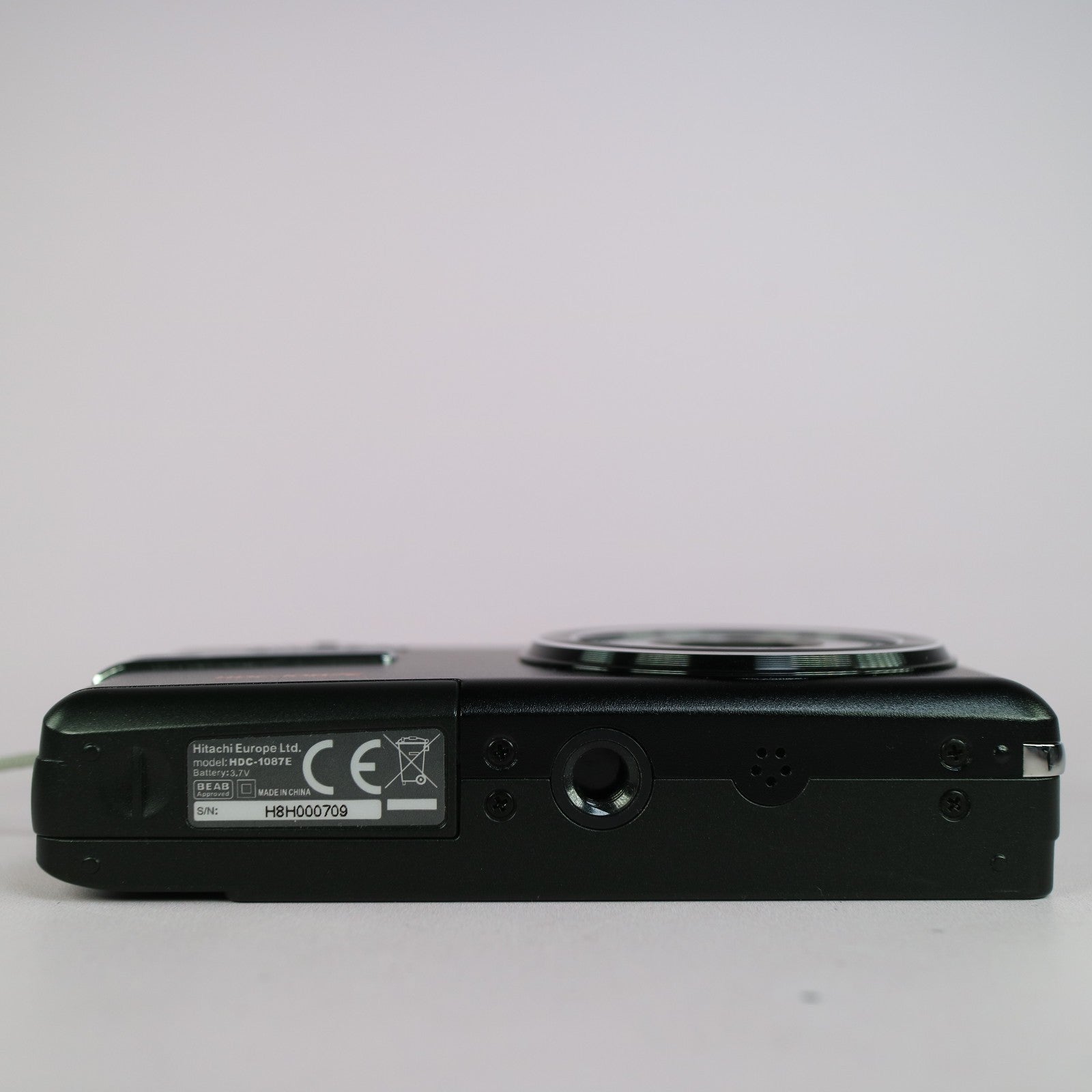 Hitachi Digital Camera HDC-1087E 10.0MP Black Tested Full Working Set