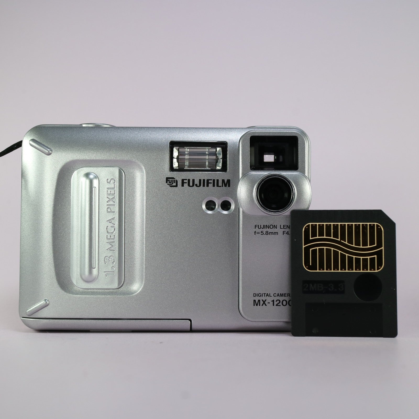 Fujifilm Digital Camera MX-1200 1.3MP Silver Tested With Smartmedia Card