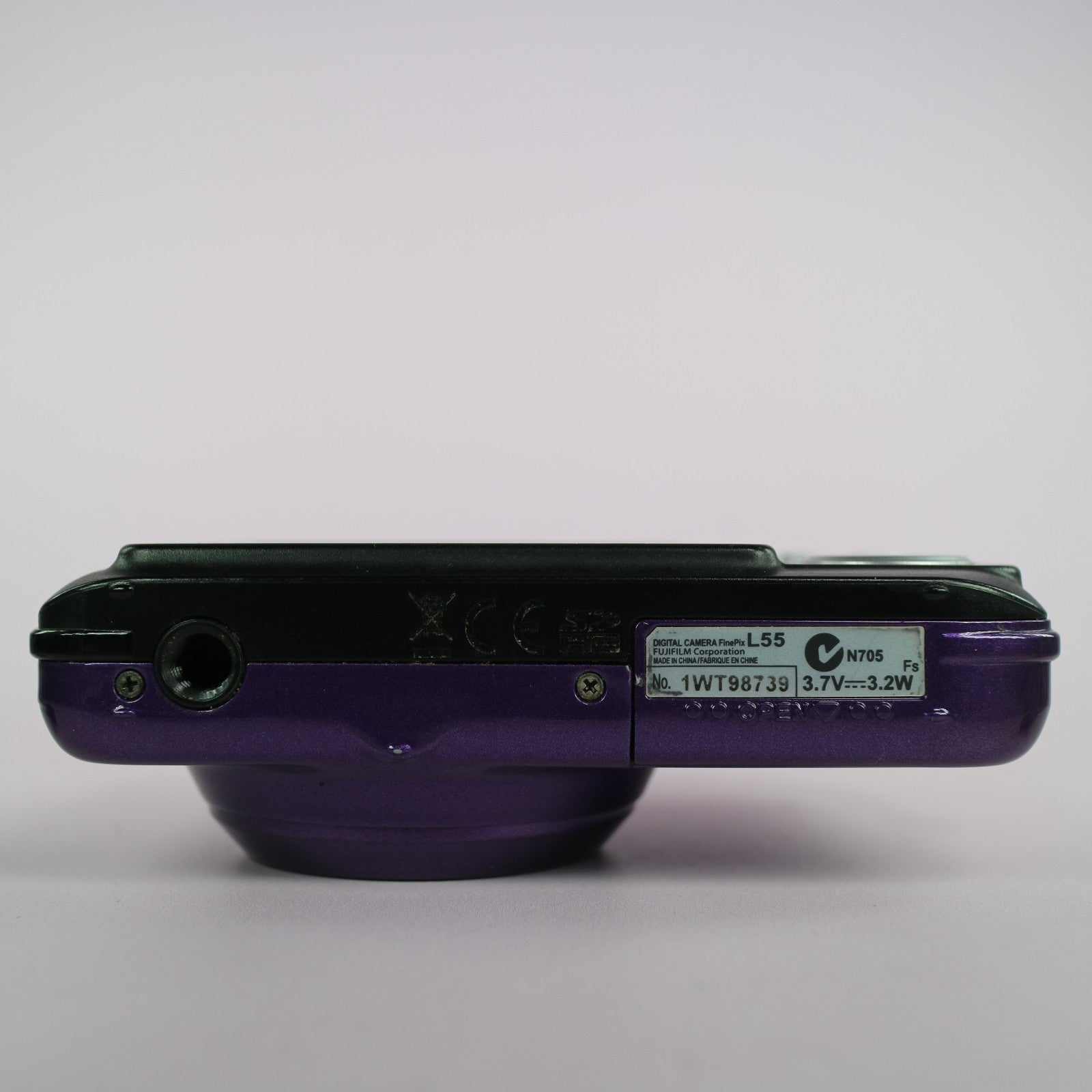 Fujifilm Digital Camera FinePix L55 12.0MP Purple Tested Full Working Set