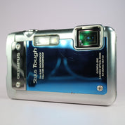 Olympus Digital Camera Mju Tough 8010 14.0MP Blue Tested Full Working Set