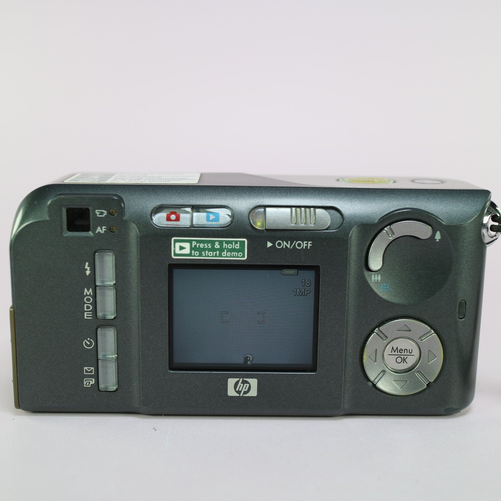 HP Photosmart M415 5.2MP Compact Digital Camera Silver Tested