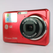 GE Digital Camera Z1300 10.1MP General Electric Red Tested