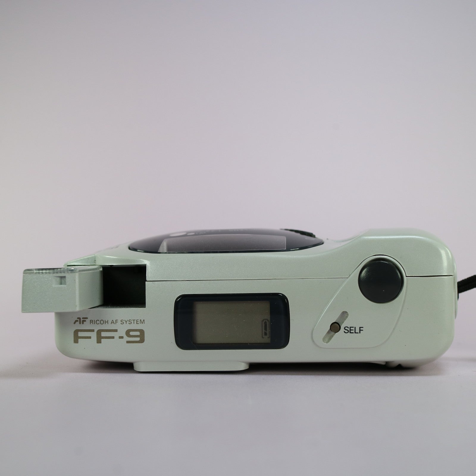 Ricoh FF-9 35mm Film Point and Shoot Camera White Tested