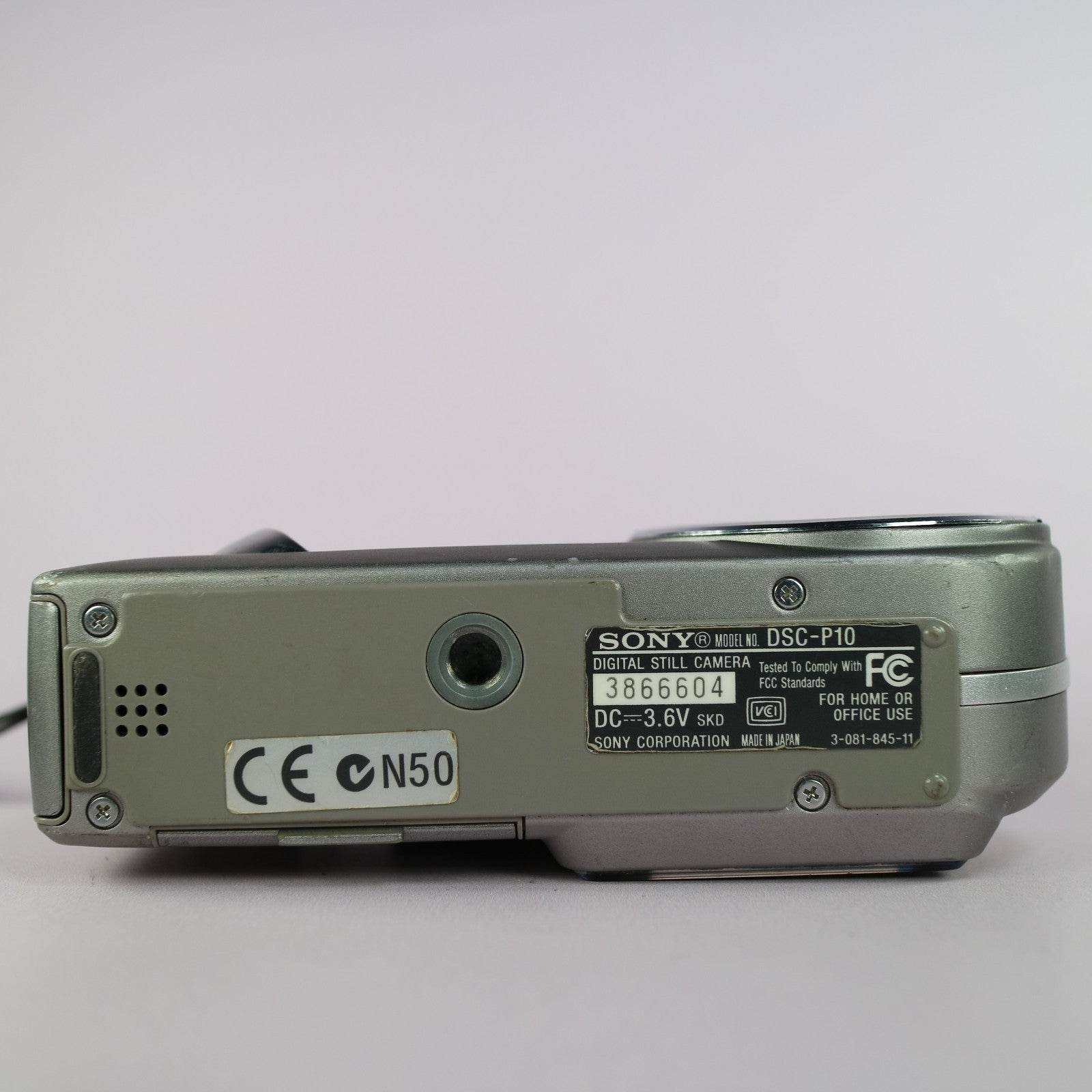 Sony Digital Camera Cybershot DSC-P10 5.0MP Silver Tested