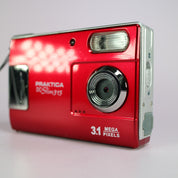 Praktica Digital Camera DCSlim 315 3.1MP Red Tested