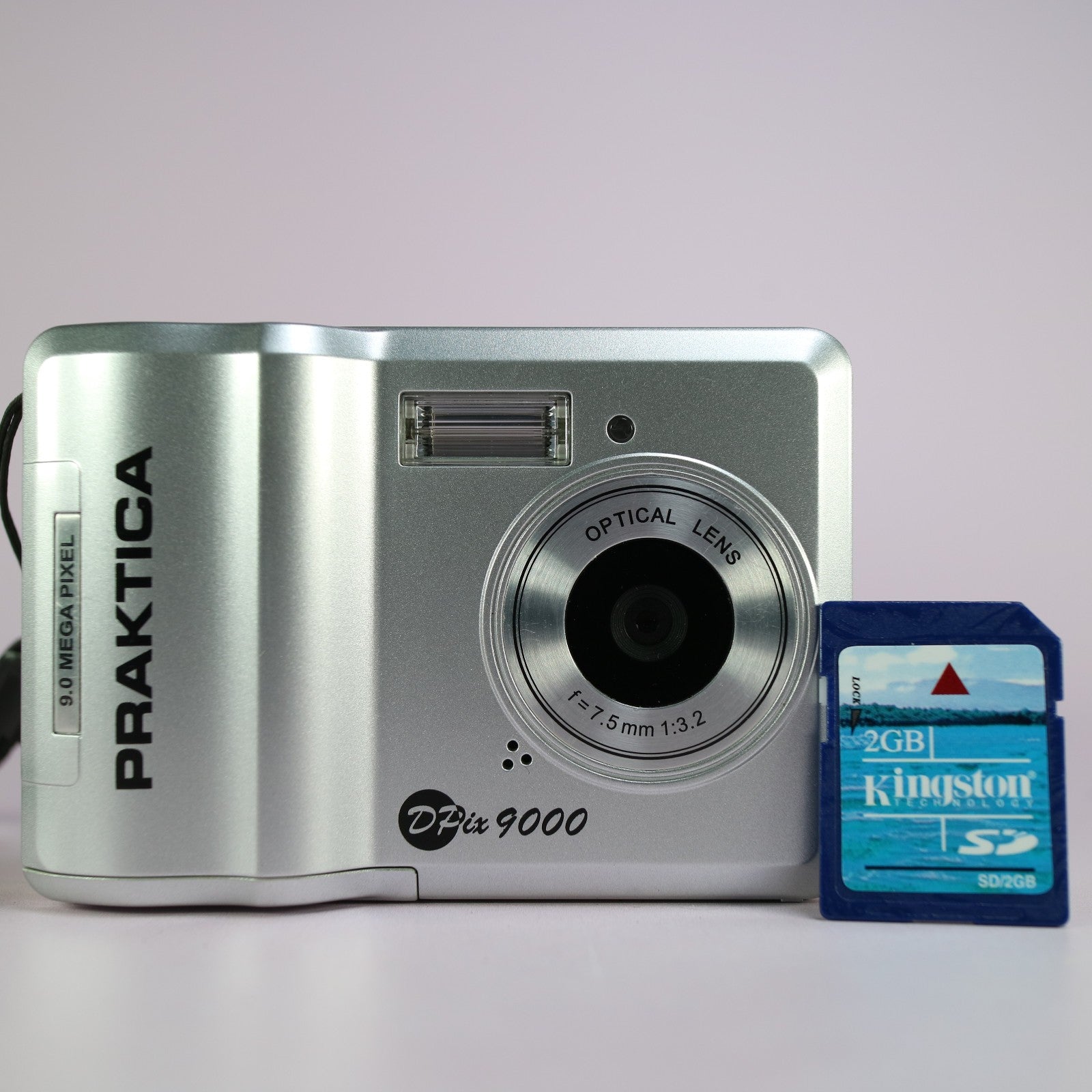 Praktica DPix 9000 9.0MP Compact Digital Camera Silver Tested