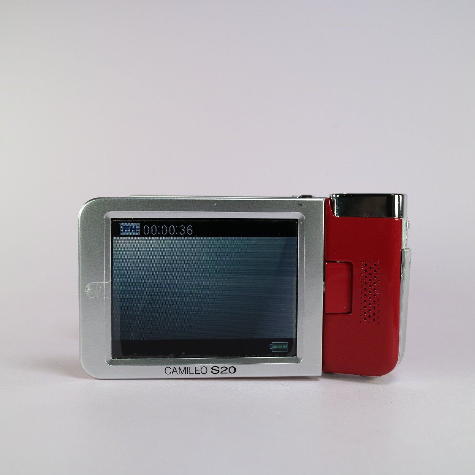 Toshiba Camileo S20 Compact HD Video Camcorder Red Tested Full Working Set