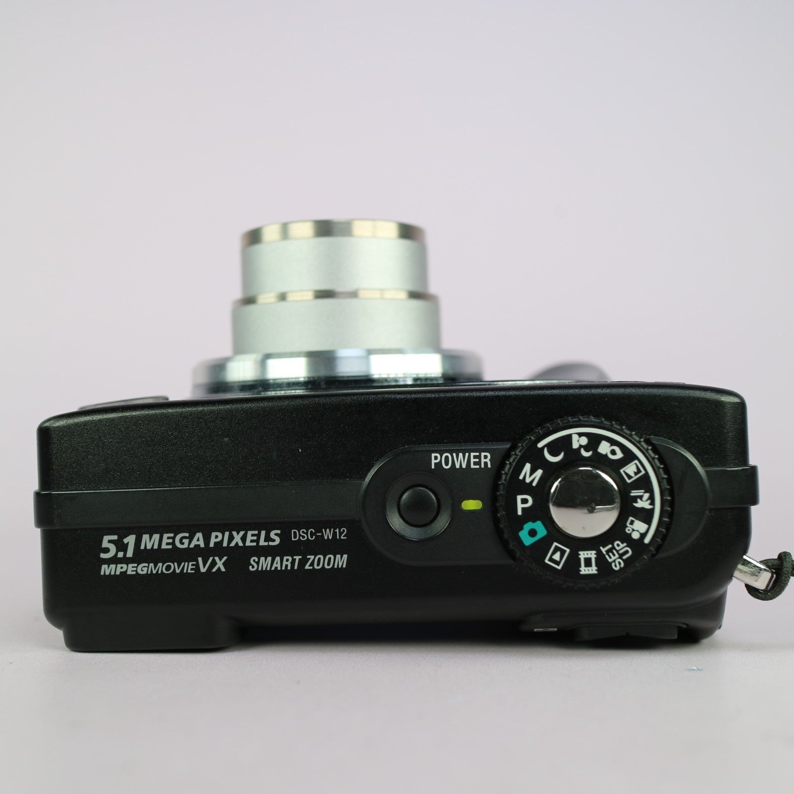 Sony Digital Camera Cybershot DSC-W12 5.1MP Black Tested