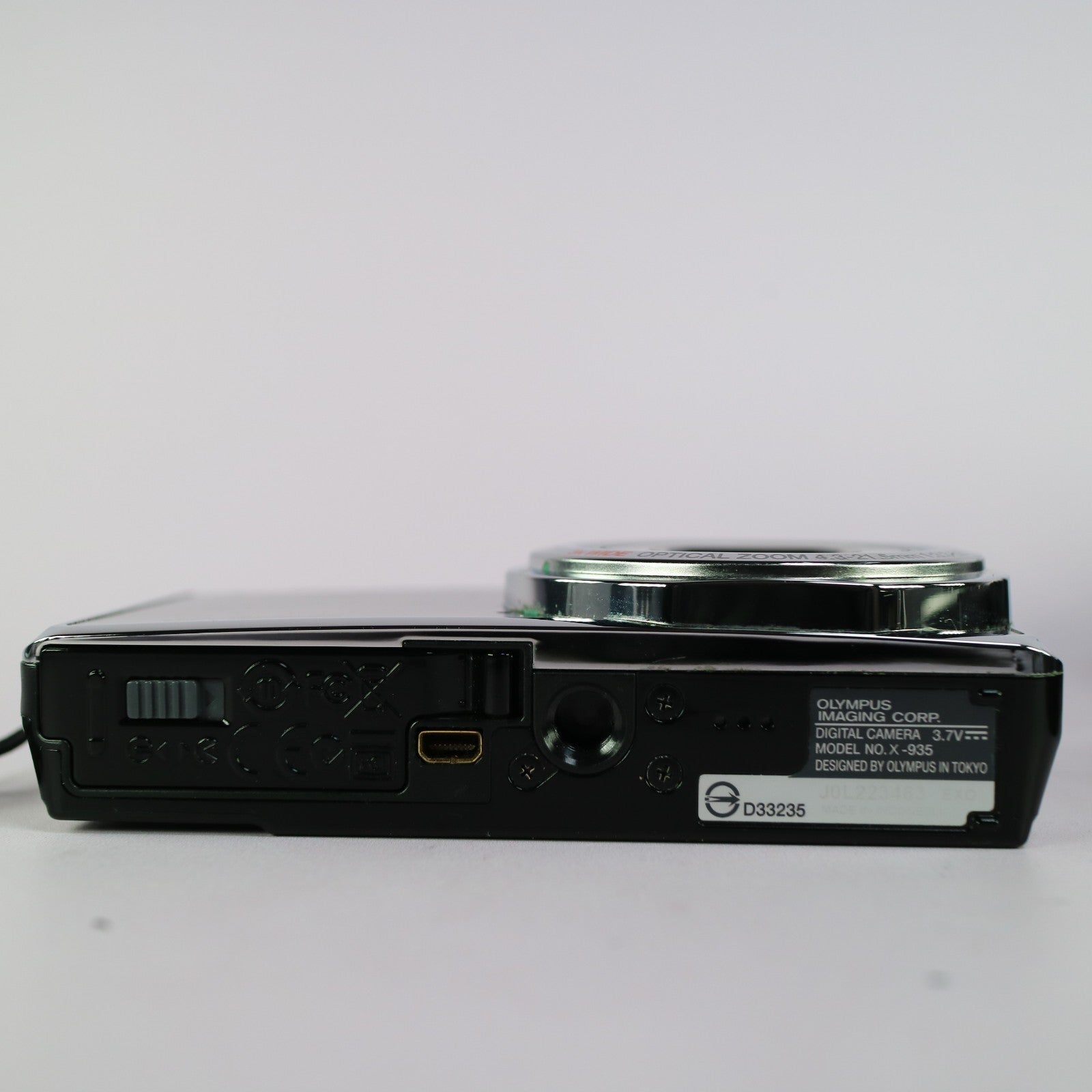 Olympus Digital Camera X-935 12.0MP Blue Tested Full Set