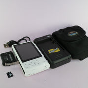 Samsung WiFi Digital Camera WB36F 16.2MP White Tested Full Working Set