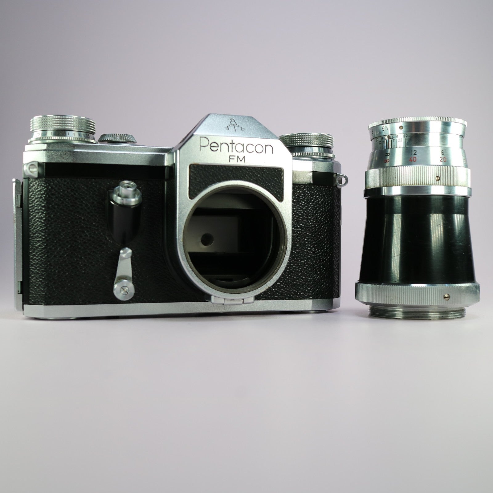 Pentacon FM 35mm SLR Camera w/ Schneider-Kreuznach Xenar 150mm f/5.5 Lens Tested