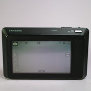 Samsung ST500 12.2MP Digital Camera Selfie Screen Black Silver Tested  Full Set