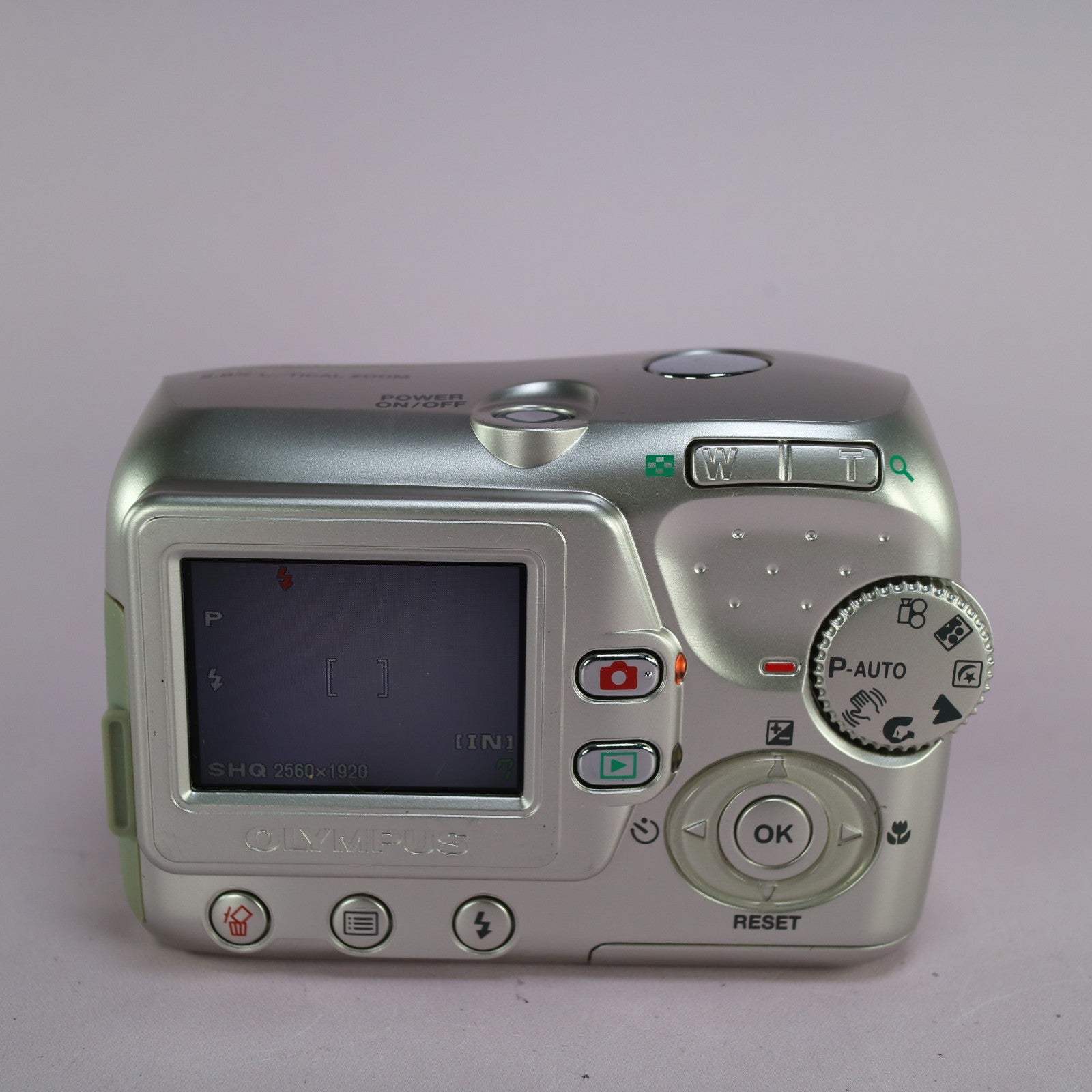 Olympus Digital Camera X-715 5.0MP Silver Tested