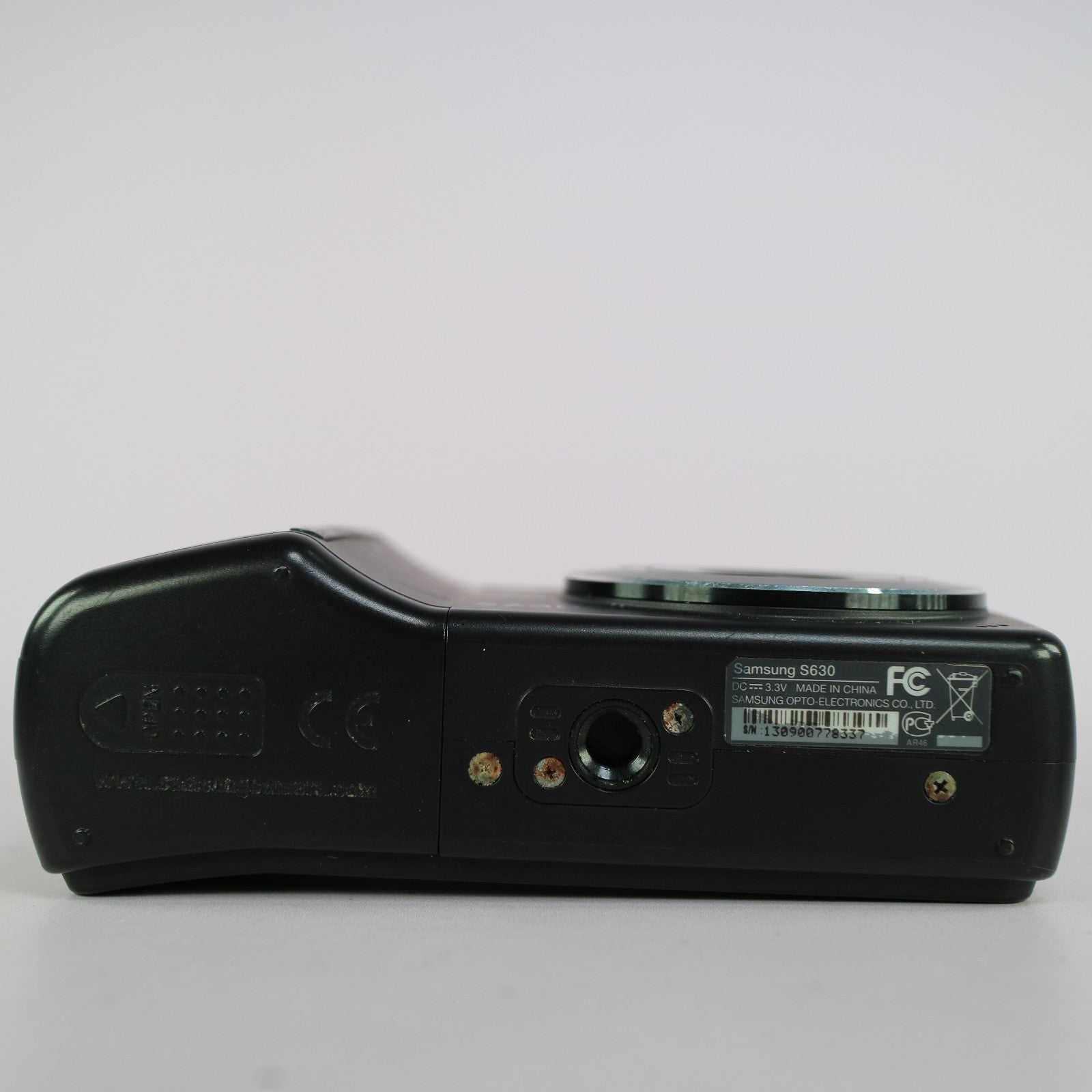 Samsung Digimax S630 6.0MP Compact Digital Camera Black Tested