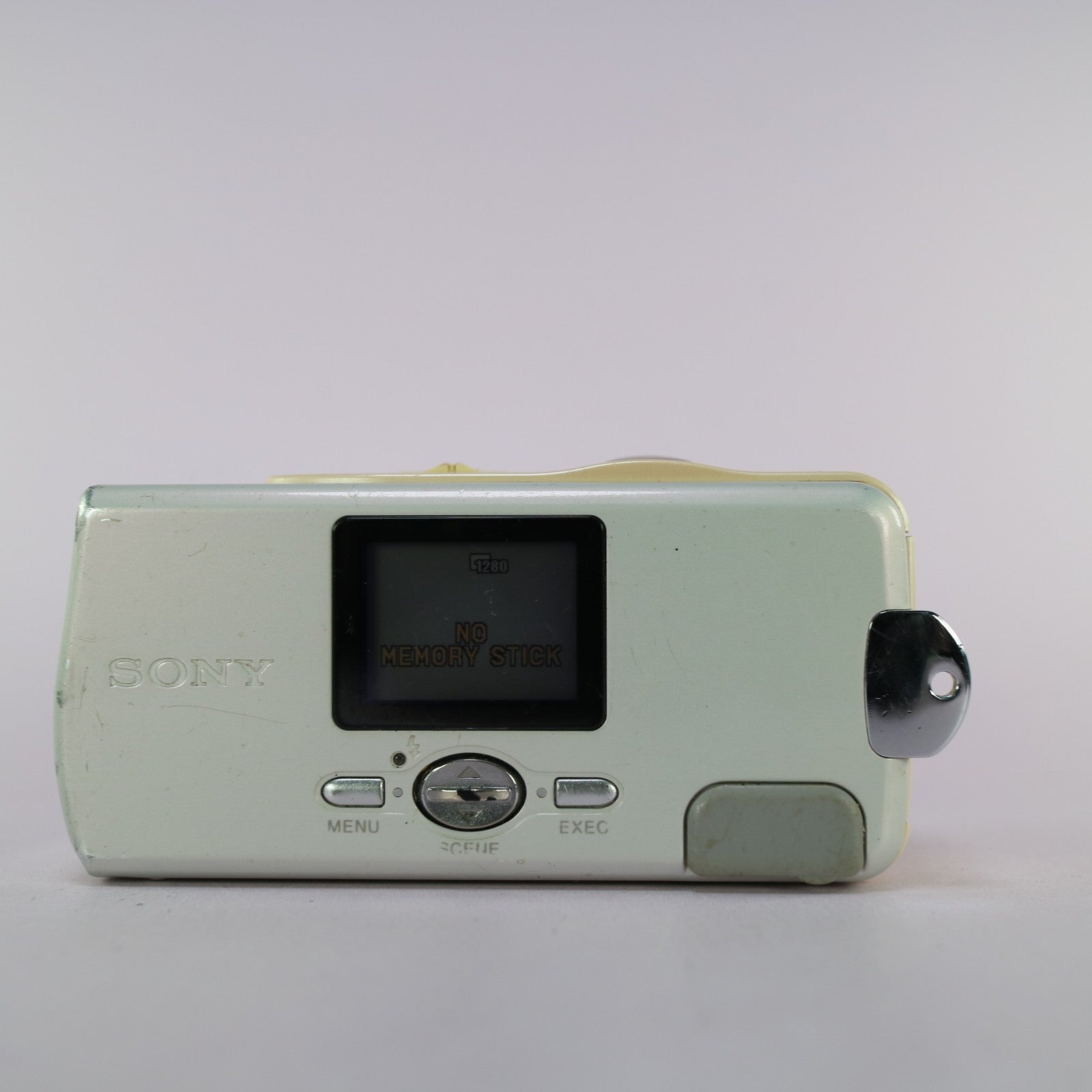 Sony Cybershot DSC-U10 1.3MP Compact Digital Camera Silver Tested