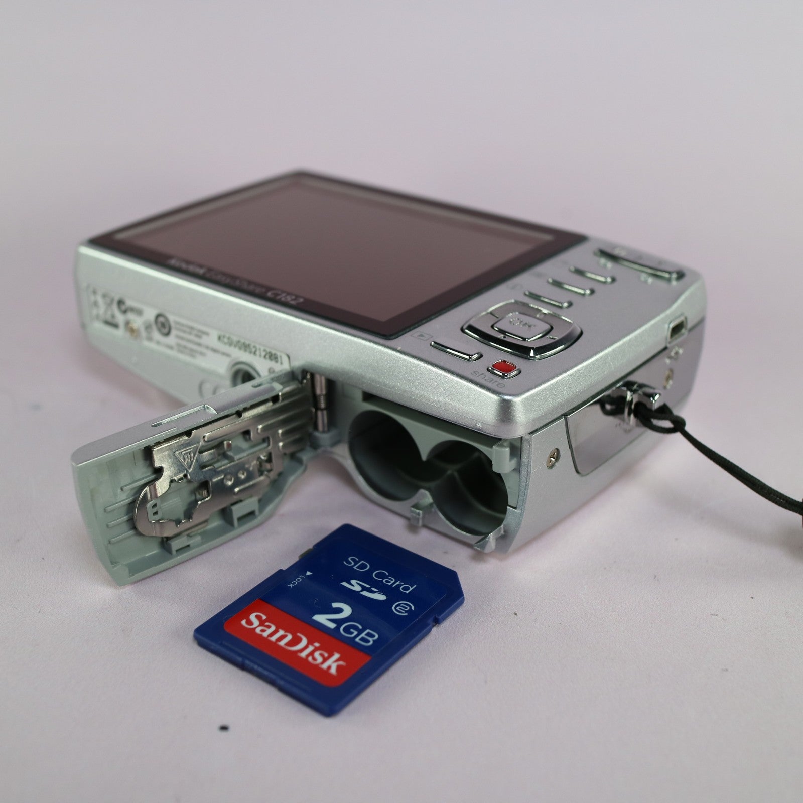 Kodak Digital Camera EasyShare C182 12.0MP Silver Tested